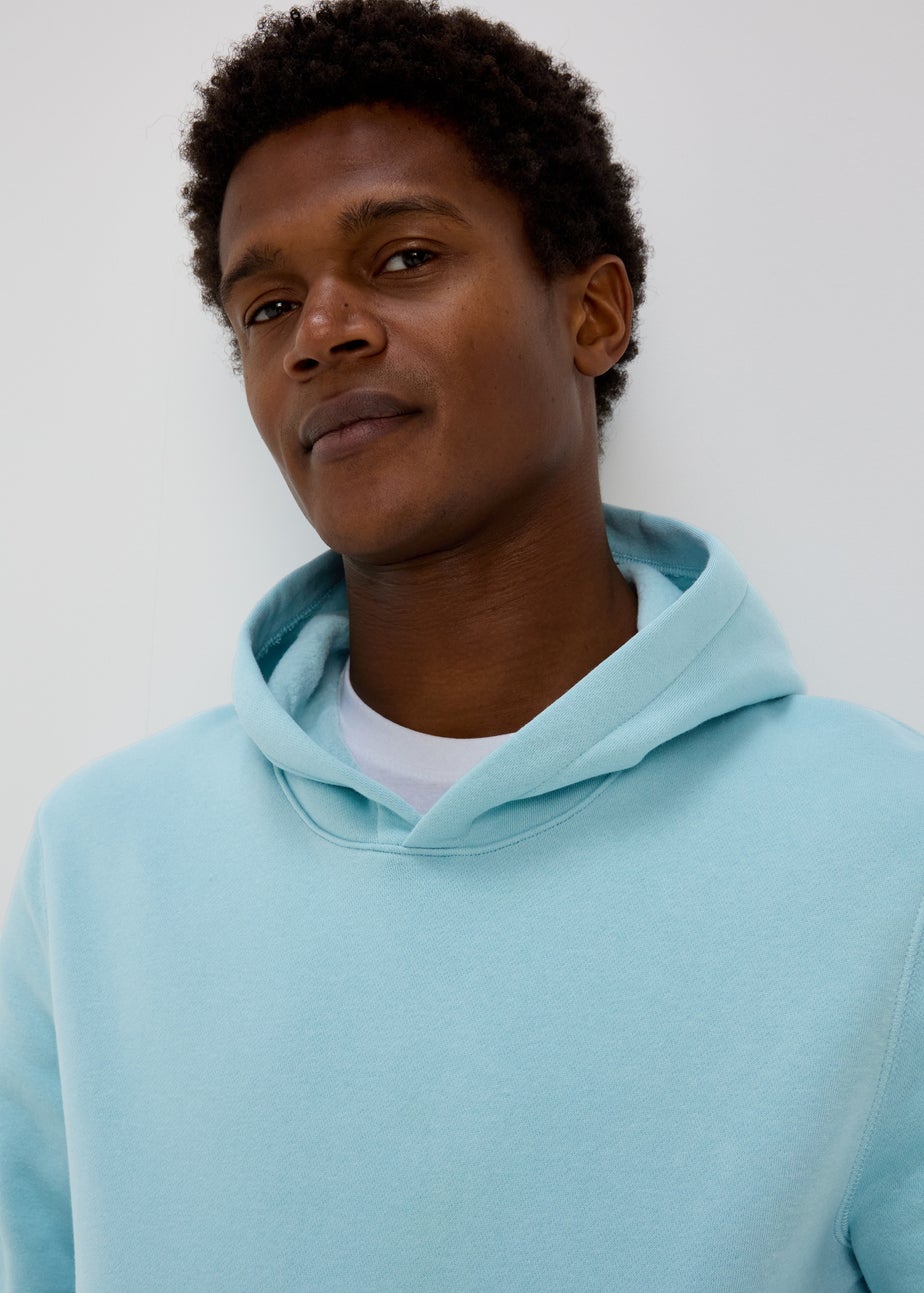 Blue Pull-On Hoodie