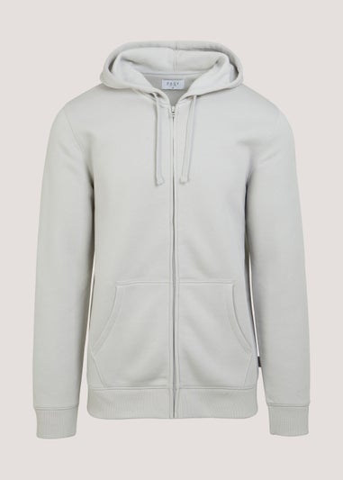 Grey Zip Up Hoodie
