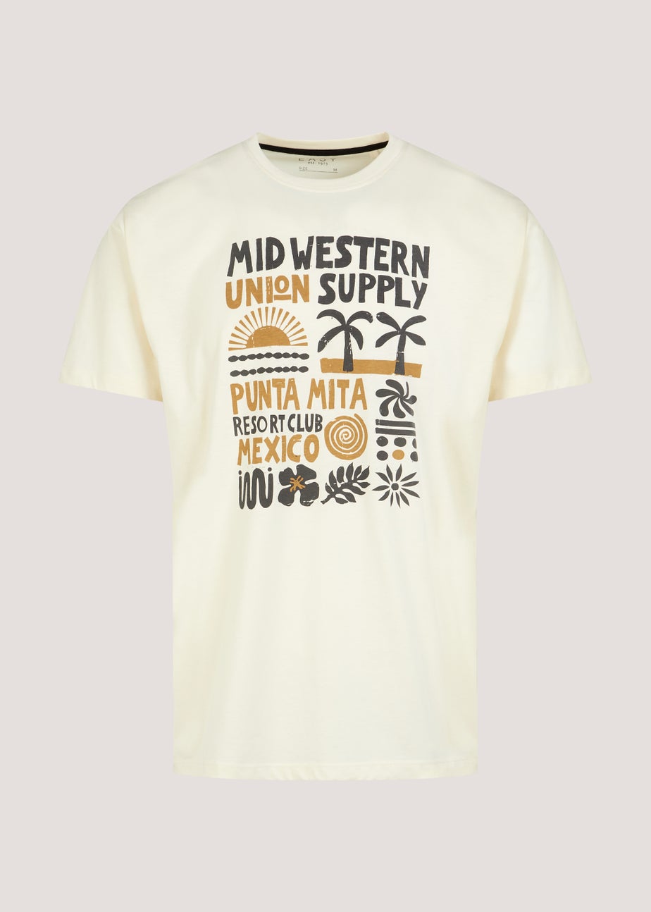 Ecru Mid Western T-Shirt