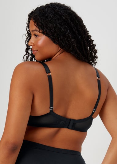 DD+ Black Lace Padded Bra