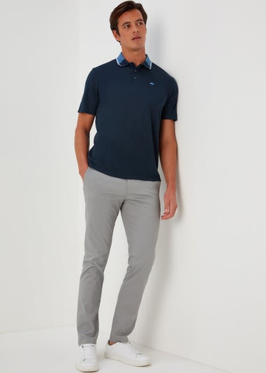 Navy Modal Polo Shirt