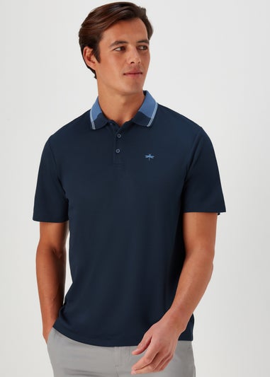 Navy Modal Polo Shirt