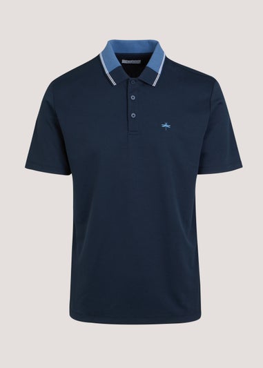 Navy Modal Polo Shirt
