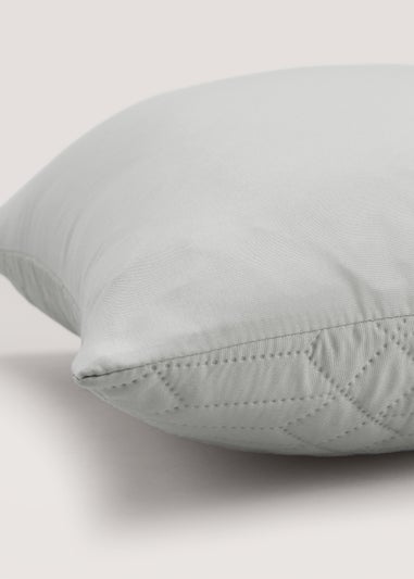 Grey Geo Pinsonic Cushion