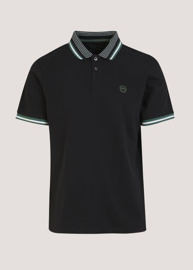 Black Tipped Polo Shirt