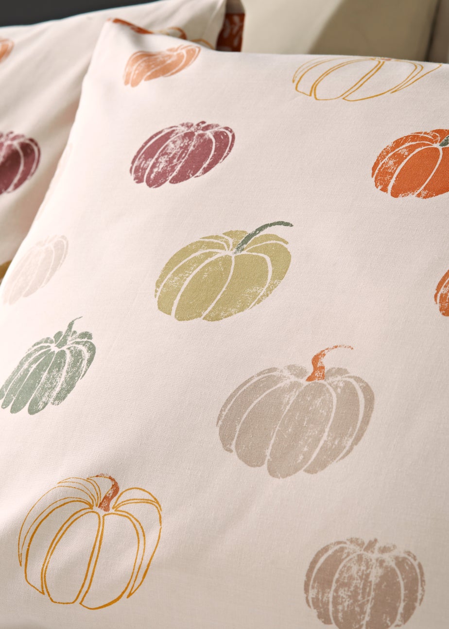 Orange Pumpkin Duvet Cover