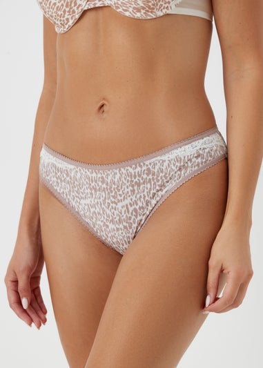 3 Pack Plain & Print Mini Knickers
