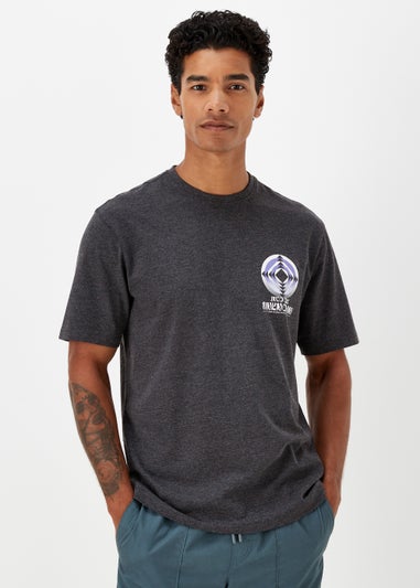 3 Pack Multicoloured Distortion Print T-Shirts