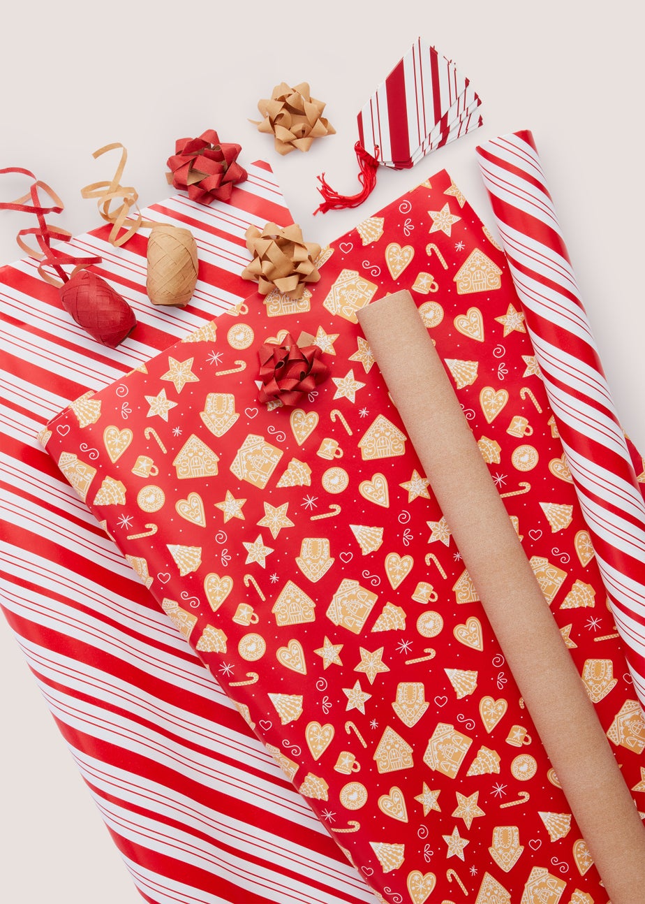 Christmas Candy Cane Wrapping Paper Compendium