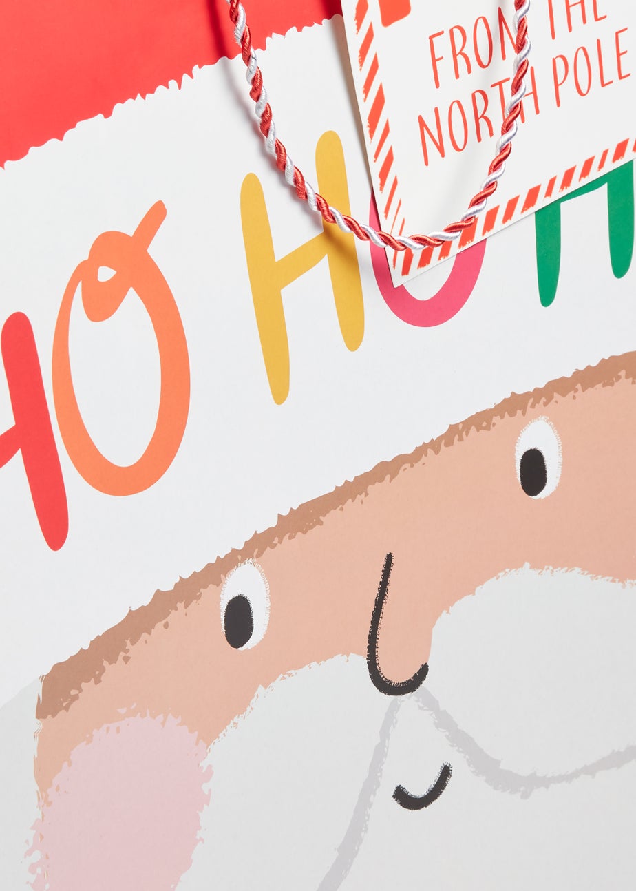 Square Santa Christmas Gift Bag (45cm x 45cm x 20cm)