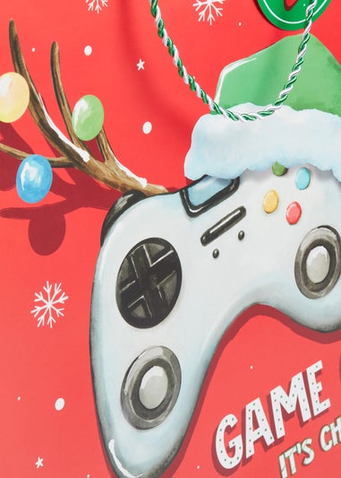 Square Gaming Christmas Gift Bag