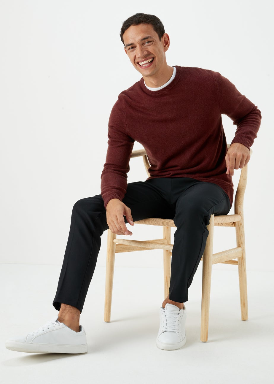 Burgundy Soft Touch Crewneck Sweatshirt