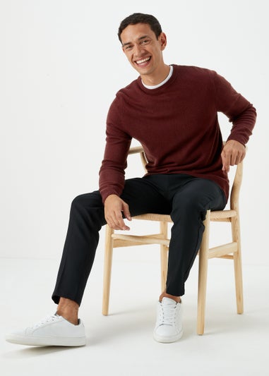 Burgundy Soft Touch Crewneck Sweatshirt