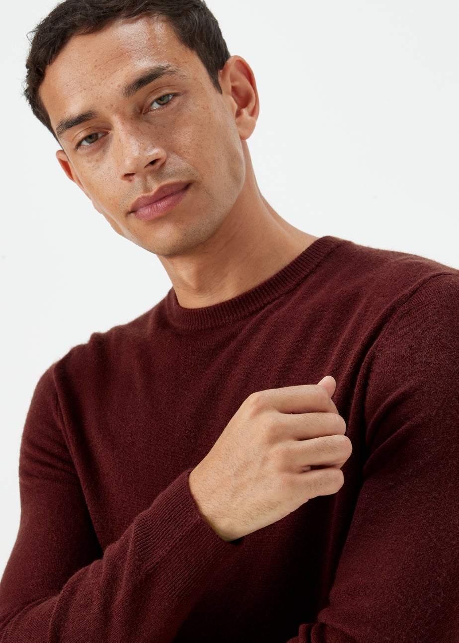 Burgundy Soft Touch Crewneck Sweatshirt
