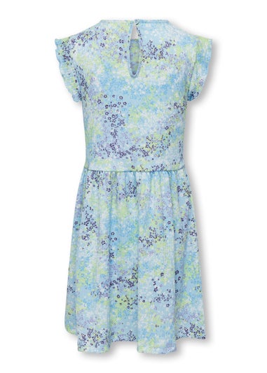 ONLY Girls Multicoloured Frill Mini Dress (5-14yrs)