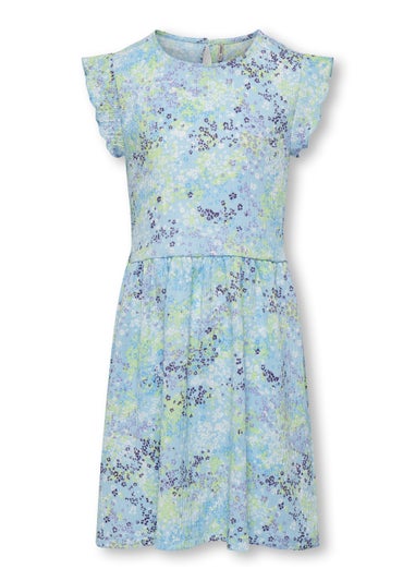 ONLY Girls Multicoloured Frill Mini Dress (5-14yrs)