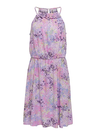 ONLY Girls Print Multicoloured Sleeveless Dress (6-14yrs)