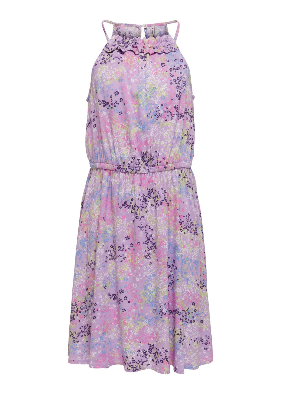 ONLY Girls Print Multicoloured Sleeveless Dress (6-14yrs)