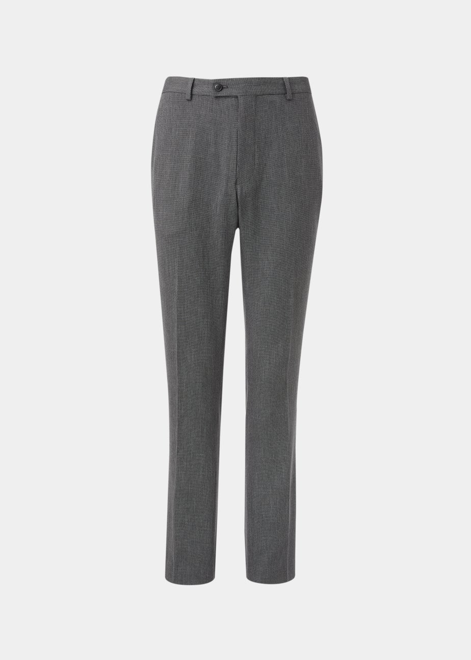 Taylor & Wright Albert Charcoal Tailored Fit Suit Trousers