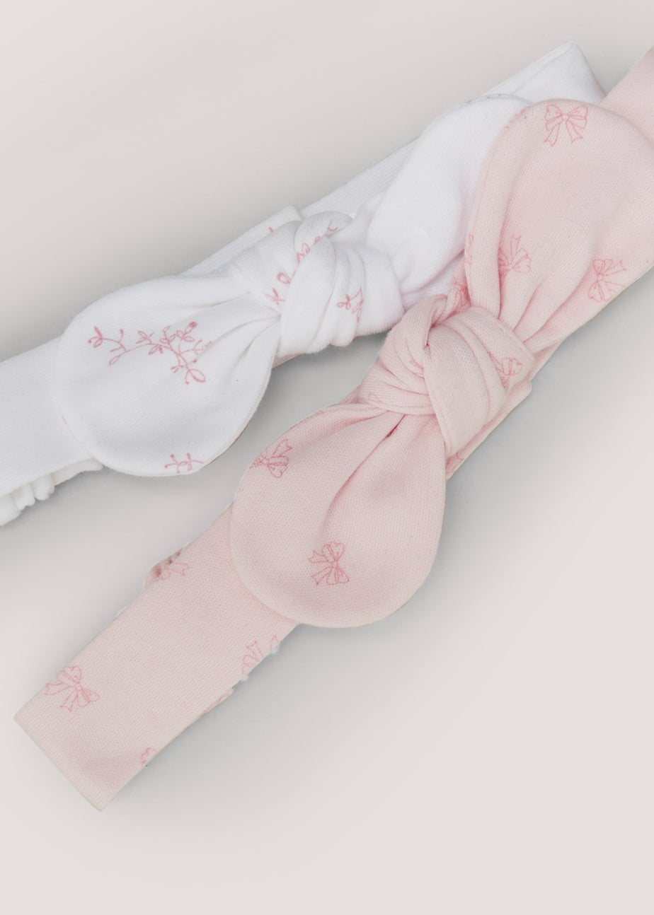 2 Pack Baby Headbands (Newborn-6mths)