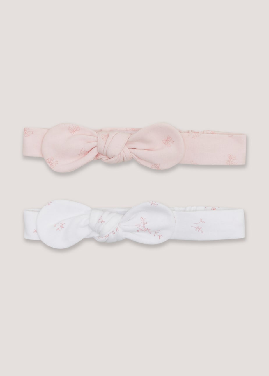 2 Pack Baby Headbands (Newborn-6mths)