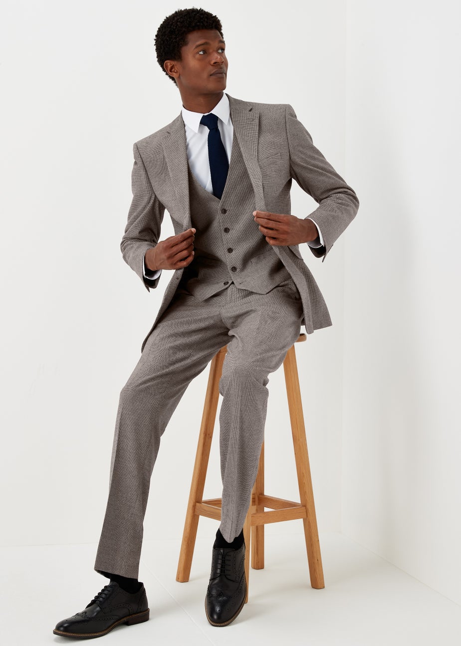 Taylor & Wright Severn Brown Tailored Fit Jacket