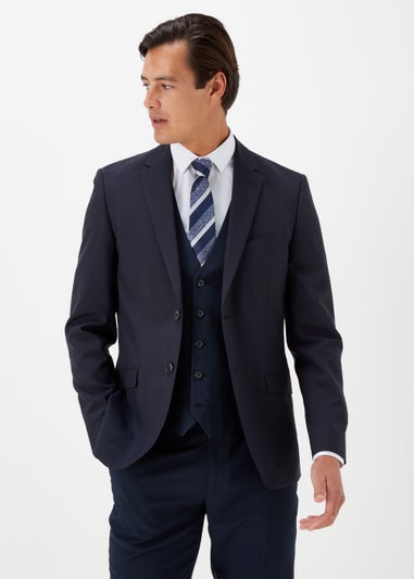 Taylor & Wright Panama Navy Slim Fit Suit Jacket
