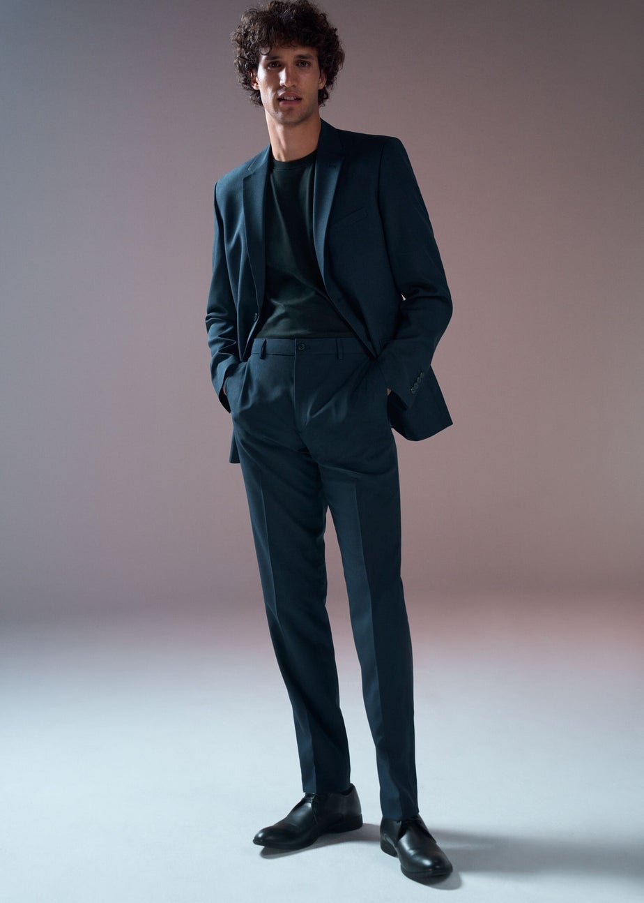 Taylor & Wright Panama Navy Slim Fit Suit Jacket