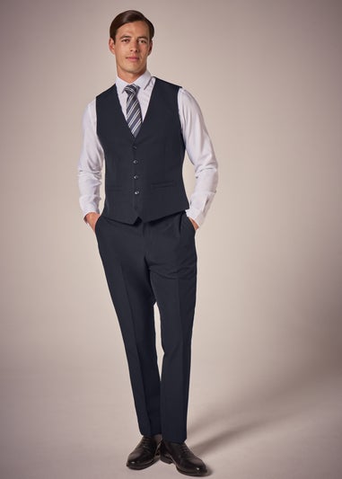 Taylor & Wright Panama Navy Suit Waistcoat
