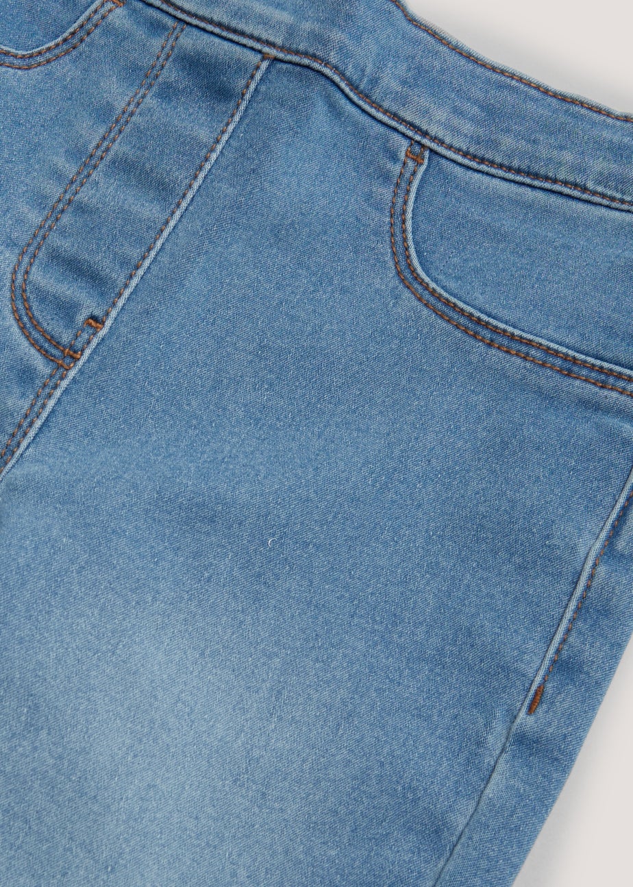 Girls Light Wash Jeggings (4-15yrs)