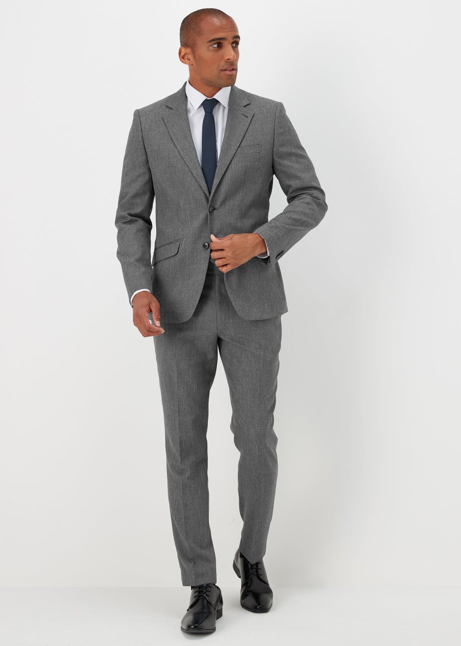 Taylor & Wright Albert Charcoal Slim Fit Suit Jacket