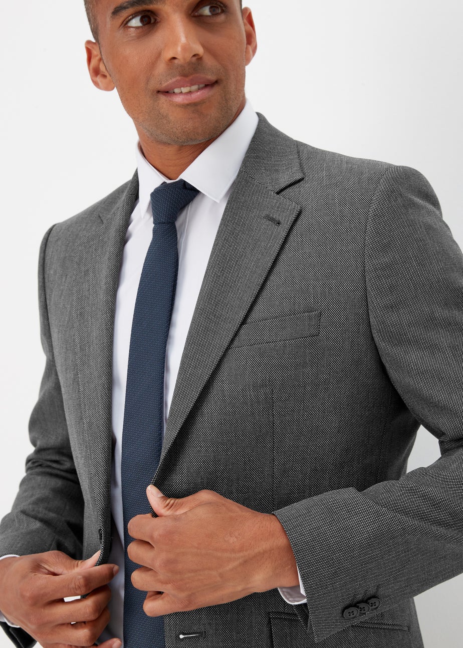 Taylor & Wright Albert Charcoal Slim Fit Suit Jacket