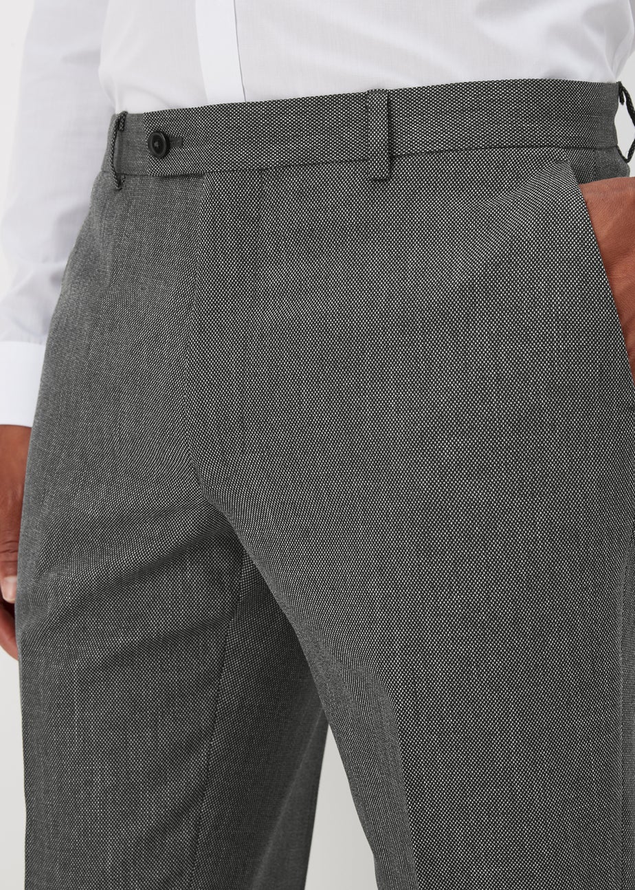Taylor & Wright Albert Charcoal Slim Fit Suit Trousers