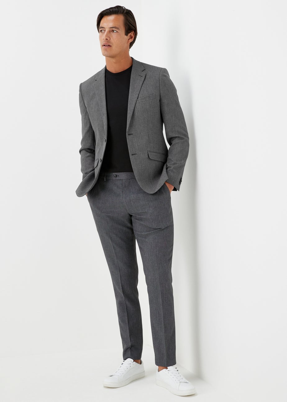 Taylor & Wright Albert Charcoal Skinny Fit Suit Jacket