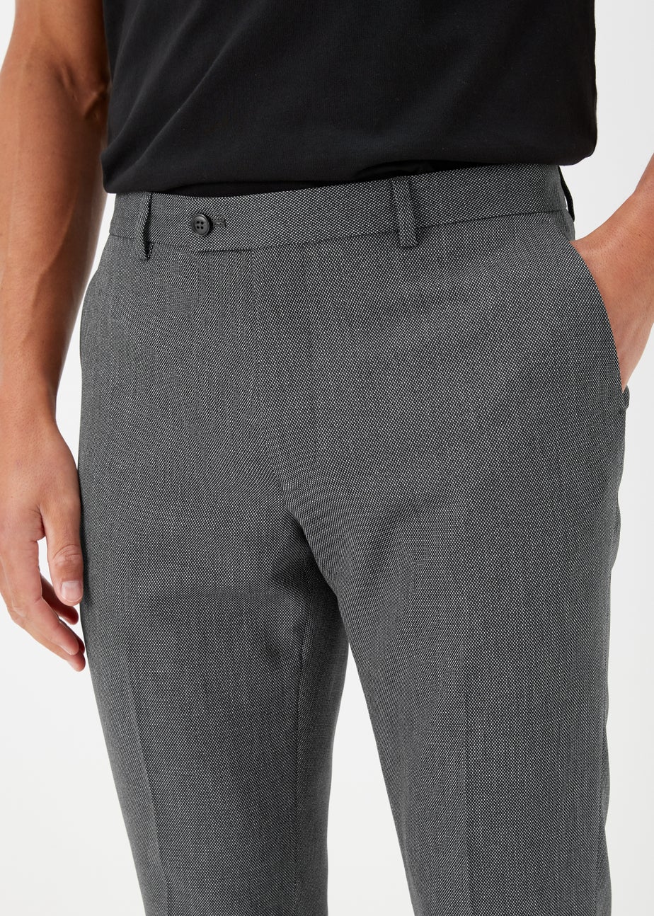 Taylor & Wright Albert Charcoal Skinny Fit Suit Trousers
