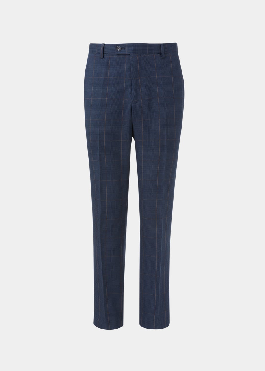 Taylor & Wright Westminster Navy Tailored Fit Suit Trousers