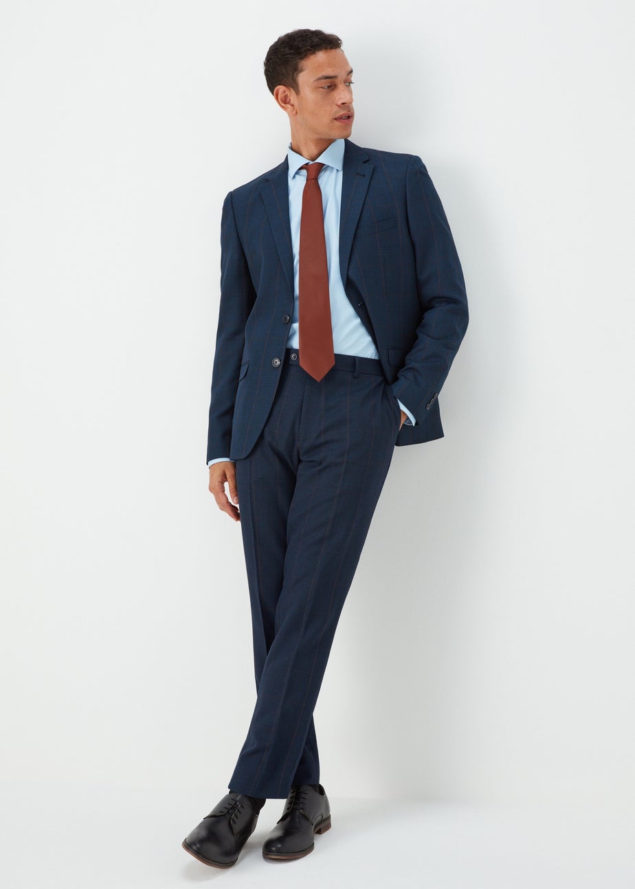 Taylor & Wright Westminster Navy Skinny Fit Suit Trousers