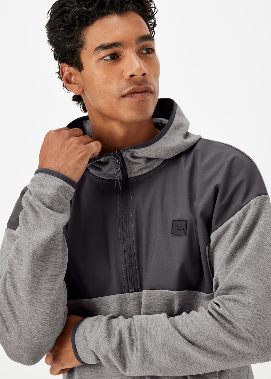 US Athletic Grey Co Ord Fleece