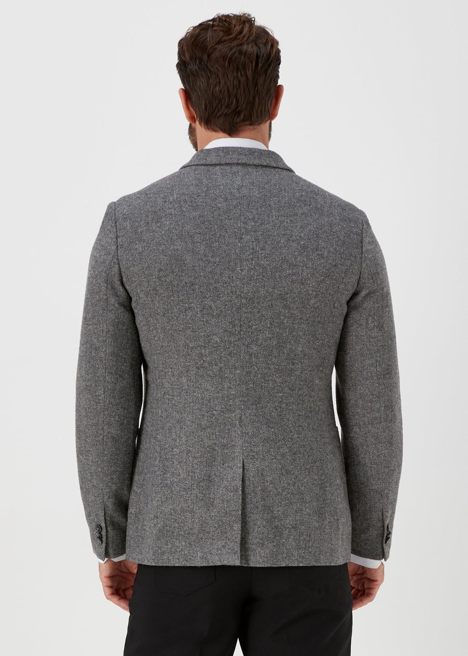 Taylor & Wright Grey Slim Fit Blazer