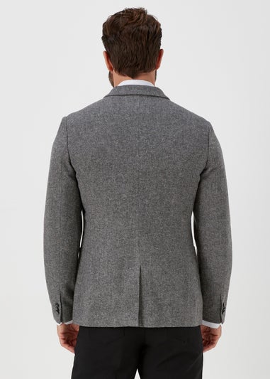 Taylor & Wright Grey Slim Fit Blazer
