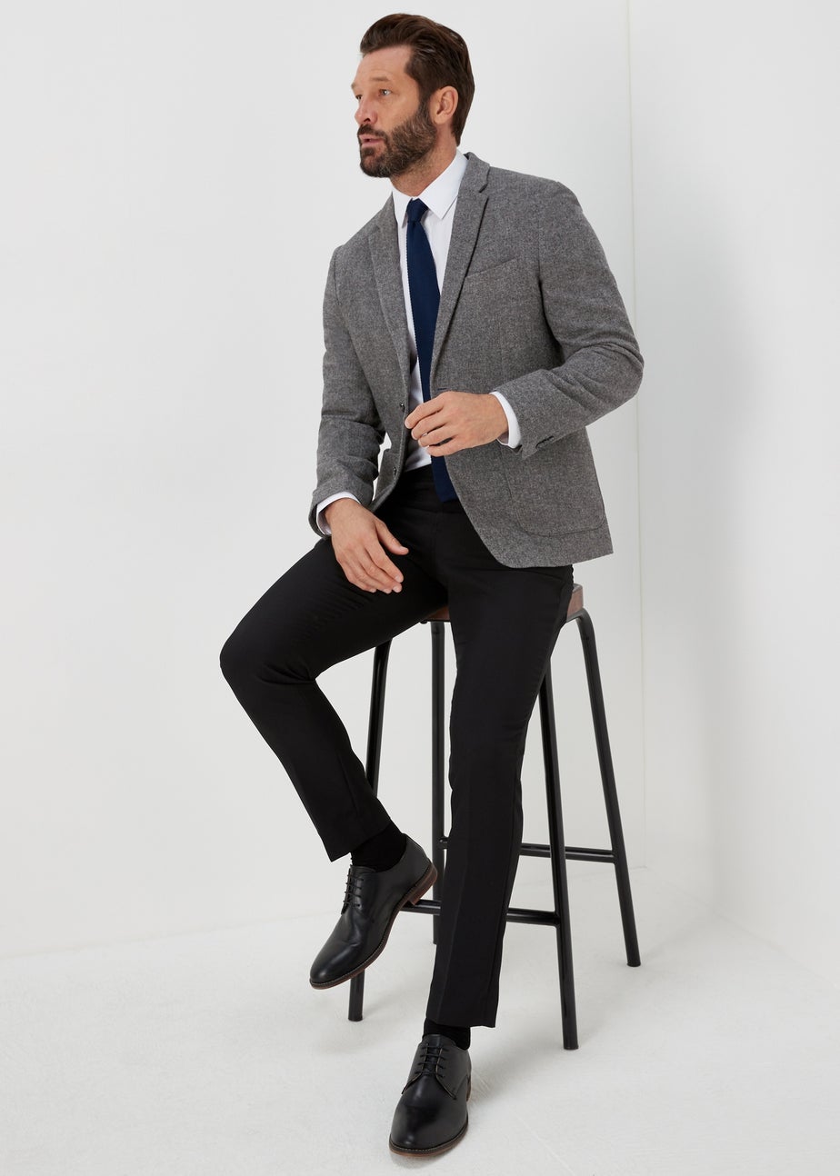Taylor & Wright Grey Slim Fit Blazer