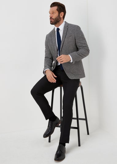Taylor & Wright Grey Slim Fit Blazer