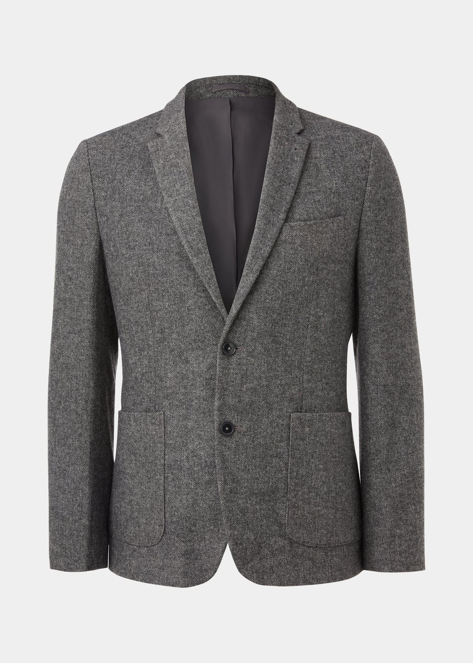 Taylor & Wright Grey Slim Fit Blazer
