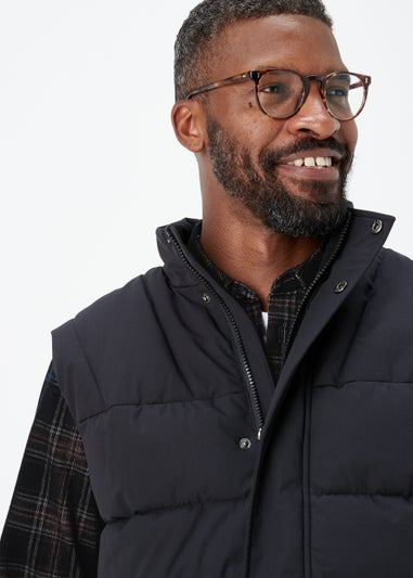 Lincoln Black Padded Tech Gilet