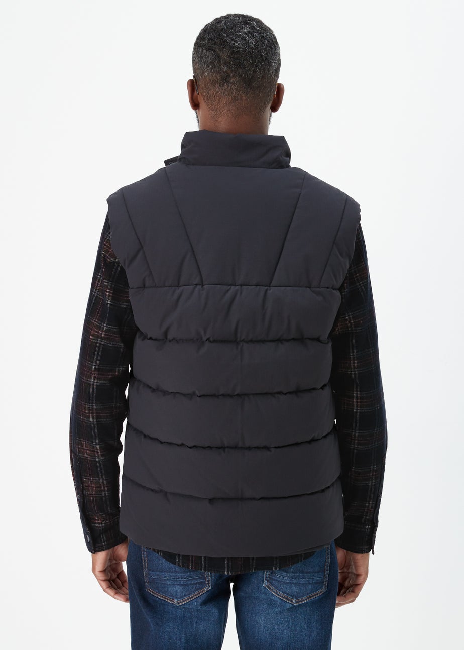 Lincoln Black Padded Tech Gilet
