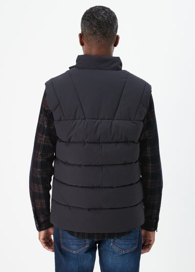 Lincoln Black Padded Tech Gilet
