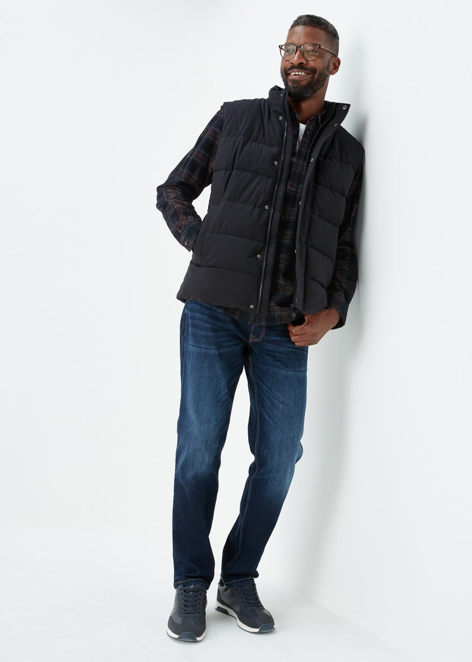 Lincoln Black Padded Tech Gilet