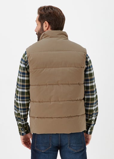 Lincoln Stone Teddy Fleece Lined Gilet