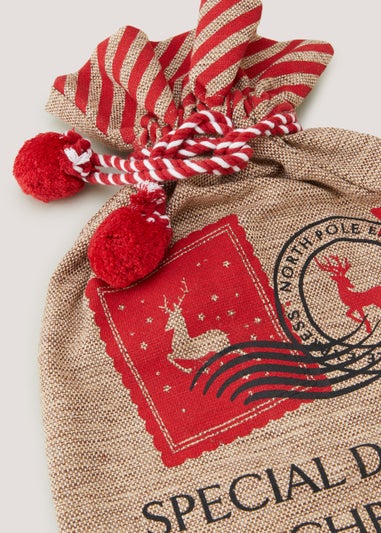 Hessian Christmas Eve Sack