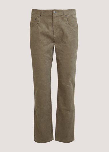 Lincoln Brown 5 Pocket Cord Trousers